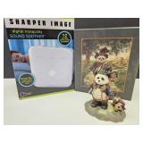 Sharper Image Sound Soother, Cedric & Patch w box