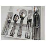 Flatware Utensils with Organizer