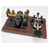 E.F. Johnson Antique Telegraph Key  Soundbar