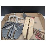 Crafteman Miter Vise C clamps 12" Wooden Handscrew