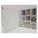 Album w  Topps Baseball Cards