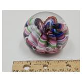 Joe St. Clair Glass Paperweight