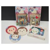 Vintage Raggedy Ann Lot Powder Play Mate ++