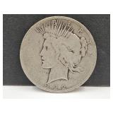 1922 D Silver Peace Dollar Coin
