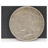 1922 D Silver Peace Dollar Coin