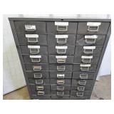 27 Drawer Organizer Cabinet 31 x13 x 37.5h