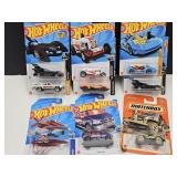 9 NIP Hot Wheel Toy Cars