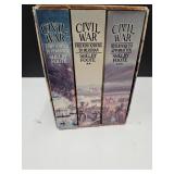 Set of 3 CIVIL WAR Shelby Foote Books