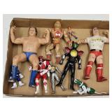 VTG Action Figures He Man, Wrestlers, Kamen Rider