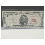 1963 $5 Red Seal Note