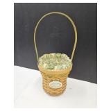 Longaberger Daffodil  Basket 7 1/4" w