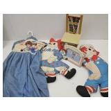 Raggedy Ann Wardrobe Bag,  Plush, Frame +