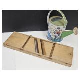 Ohio Art Water Can & Primitive Slaw Cutter
