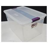 66 QT Clear Sterilite Storage Tote