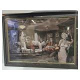 Hollywood Stars Framed 41 x 29"  Elvis, Marilyn +
