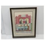 BROCK & SHOES & CLOTHES Signed Print 24 x30"