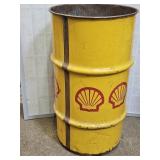 SHELL Advertising Barrel 14.5 x 26.5" high