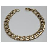 Gold Plated Heavy Cuban Link Bracelet