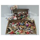 Lot of Christmas Ornaments, Wooden Ornaments ++