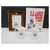 British Empire Book, Picture Frame, Great War Cups