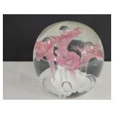 Unmarked St Clair? Glass Paperweight