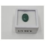 4.55 Carat Green Onyx