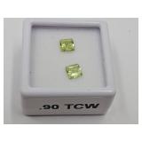 .90 Total Carat Weight Peridot