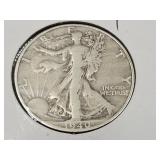 1940 S Walking Liberty Silver Half Dollar Coin