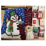 DEPT 56 Santa Lights, Chistmas Bows,  +