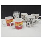 Poker Mugs & Glass, Folgers Mugs