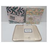 2 New 3 PC Full SZ Sheet Sets & 14" Lap Top Case