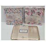2 New 3 PC Full SZ Sheet Sets & 14" Lap Top Case