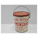 VTG  ADV  Central Barren Pure Kettle Lard Can 8LB