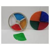 2 VTG Color Wheels only NO MOTORS