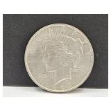 1926 D  Silver Peace Dollar Coin