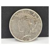 1925 S Silver Peace Dollar Coin