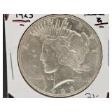 1923  Silver Peace Dollar Coin