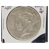 1923  Silver Peace Dollar Coin