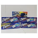 5 Ziploc  1 qt Freezer 1  Bags