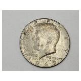 1969  Half Dollar 40 % Silver Coin
