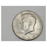 1969  Half Dollar 40 % Silver Coin