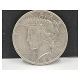 1922 D Silver Peace Dollar Coin
