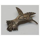 Sterling Silver Hummingbird Pin