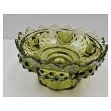 VTG Fenton Hobnail Glass Candle Holder