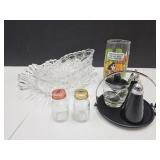 Ball Shakers, Condiment set, & Glassware