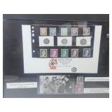 Germany WWII - 3rd Reich Stamp & Coin Collection