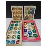 Lot of Christmas Ornaments, One Indent