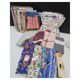 Lot of Nice Fabric see pics for sizes & Bag of