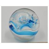 Paperweight- SDS Seapoot Blue Floral