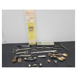 VTG Pocket Knives, Thailand Spoons, Scissors, +